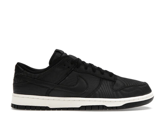 Nike Dunk Low Black Canvas