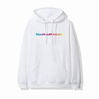Anti Social Social Club More Hate More Love Hoodie White