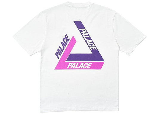 Palace Tri-Shadow T-Shirt White/Purple