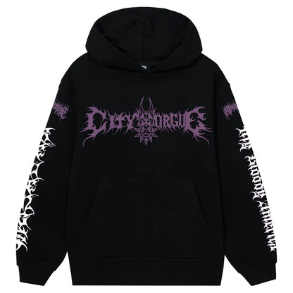 REVENGE METAL TOUR HOODIE BLACK/PURPLE