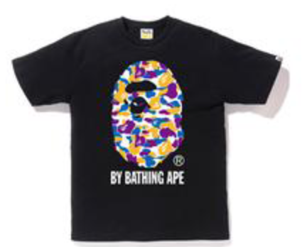 BAPE LA Camo By Bathing Tee (SS19) Black