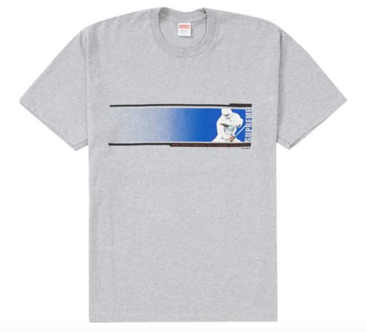 Supreme We're Back Tee Heather Grey