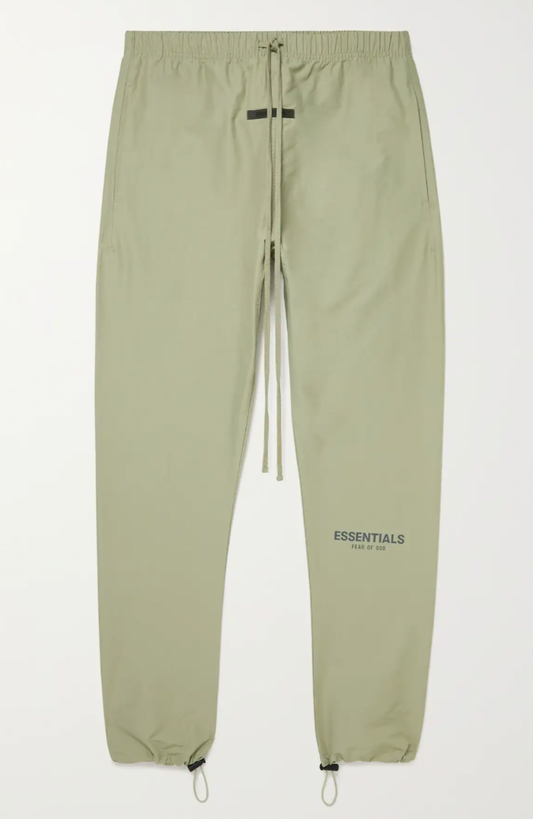 Fear of God Essentials Nylon Track Pants Pistachio
