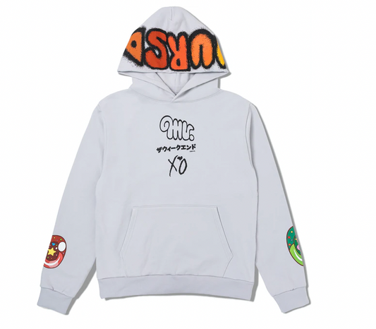 The Weeknd x Mr. Thursday Logo Hoodie White