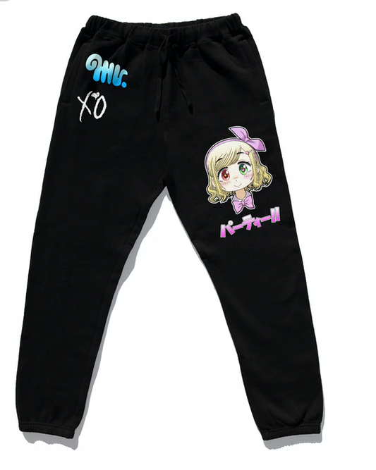 The Weeknd x Mr. Thursday Sweatpants Black