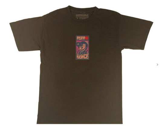 Astroworld Festival 2021 Scare Bear Brown Tee