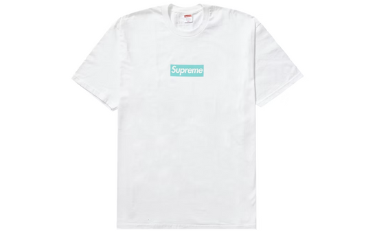 Supreme Tiffany & Co. Box Logo Tee White