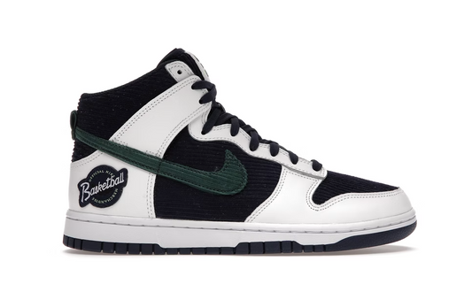 Nike Dunk High Sports Specialties White Navy