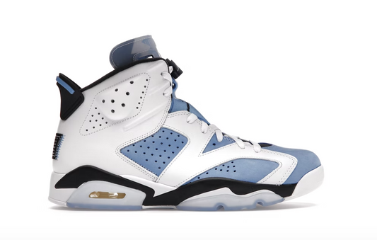 Jordan Retro 6 UNC White
