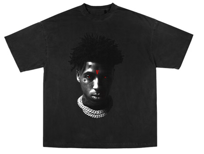 YoungBoy NBA x Vlone Reaper's Child Tee Black