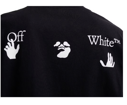 OFF-WHITE Hands Off S/S T-shirt Black/White