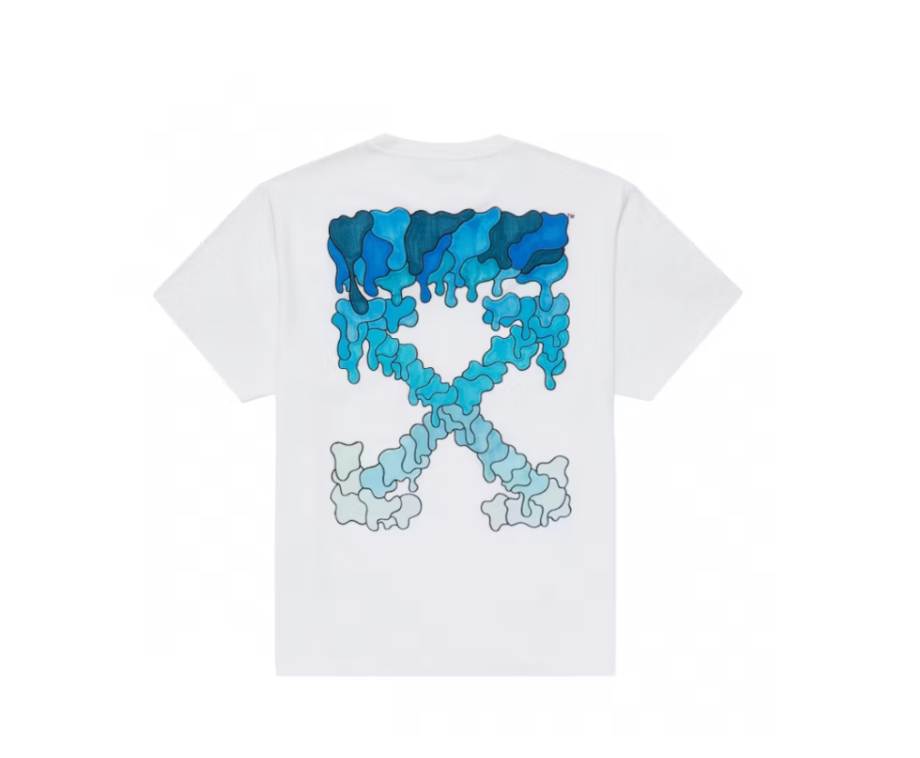 Off-White Blue Marker S/S Over T-shirt