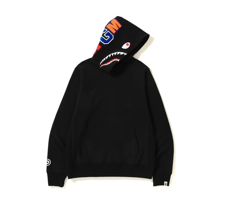 BAPE Shark Pullover Hoodie Black