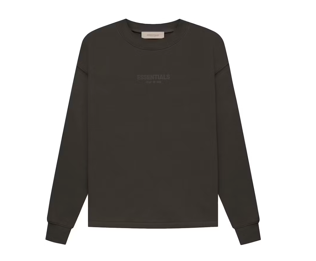 Fear Of God Essentials Relaxed Crewneck (FW22) Off Black