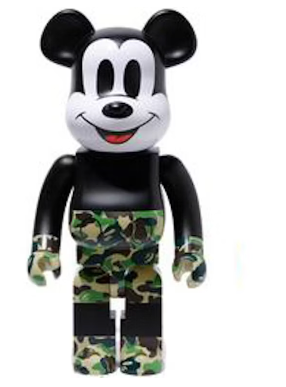 Bearbrick BAPE Mickey Mouse 1000% Multi