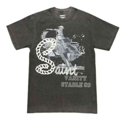 Saint Vanity Stable T-Shirt Black