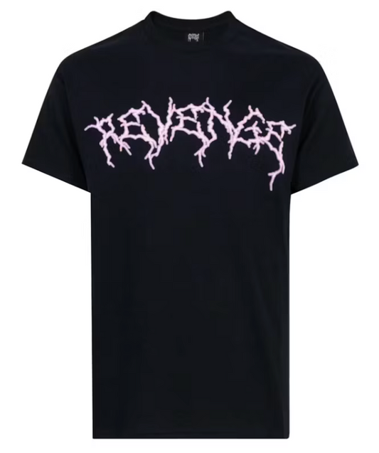 Revenge Lightning Anarchy T-shirt Black