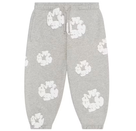 Denim Tears Kids Cotton Wreath Sweatpants Grey