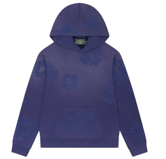Denim Tears Mono Cotton Wreath Hoodie Washed Blue