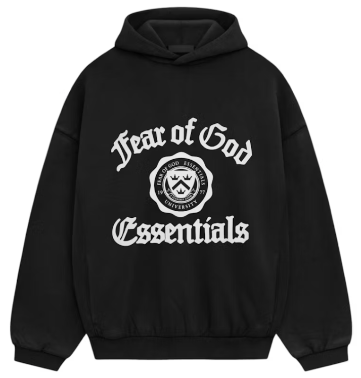 Fear of God Essentials Heavy Fleece Vintage Shrunken Hoodie