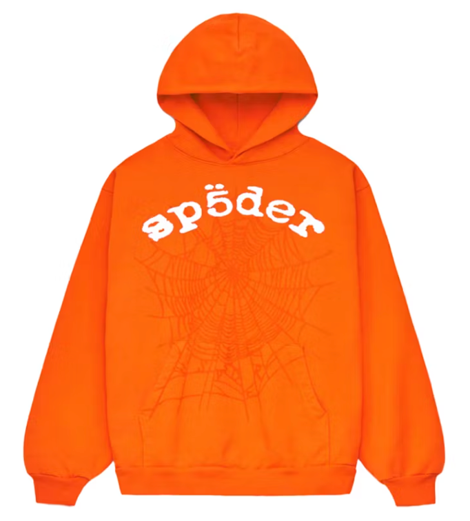 Sp5der Legacy Hoodie Orange