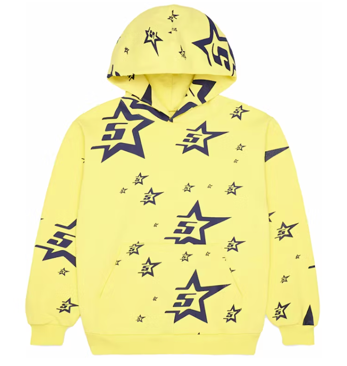 Sp5der 5Star Hoodie Yellow