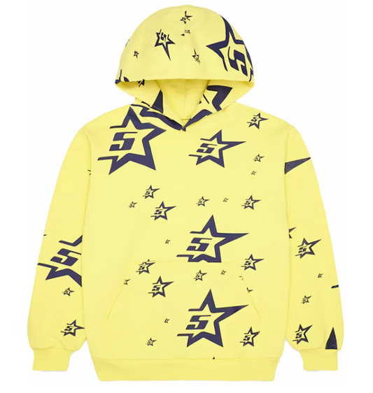 Sp5der 5Star Hoodie Yellow