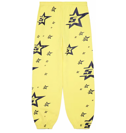 Sp5der 5Star Sweatpants Yellow