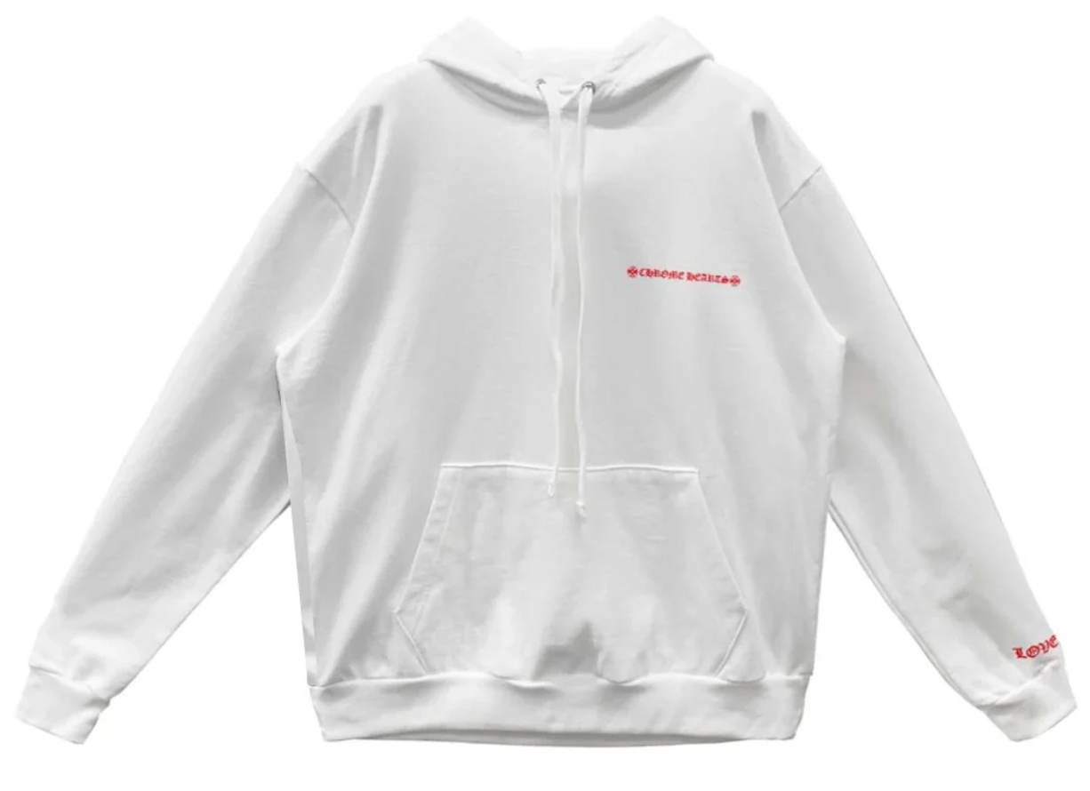 Chrome Hearts Laurie Lynn Stark 'Love You' Photo Hoodie Red