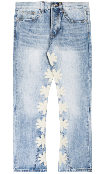 Lost SHDWS Studded Denim Blue Bone
