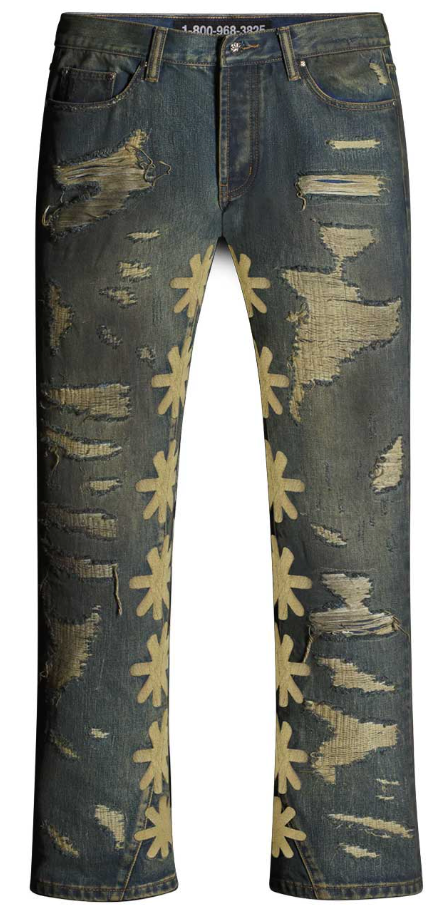 Lost Shdws Denim Pant Dirty Blue/Sand