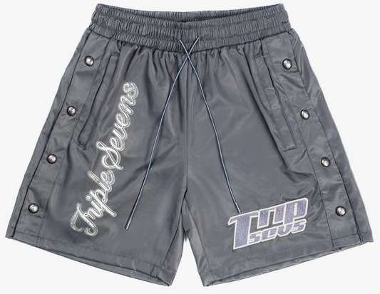 Triple Sevens Nylon Shorts Grey