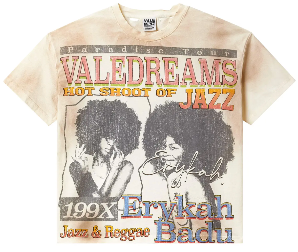 Vale Forever Badu Tee 'Cream'