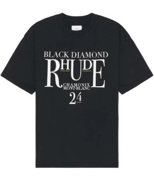 Rhude black diamond tee