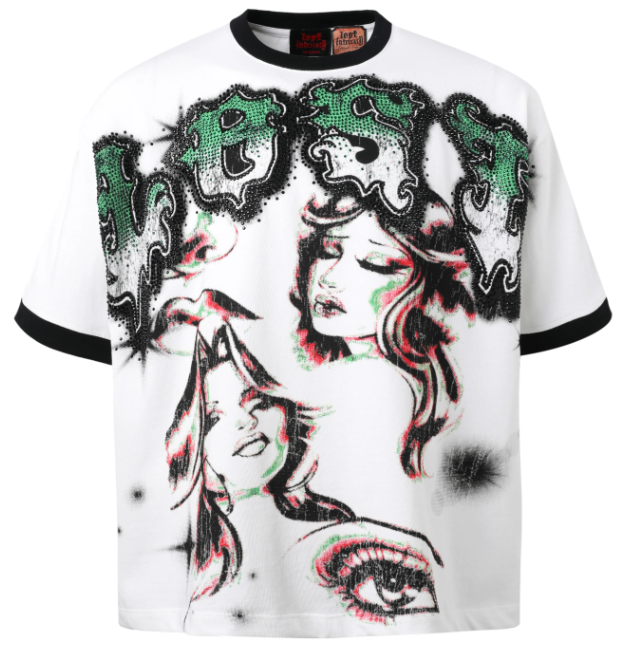 lost intricacy Angel eyes tee