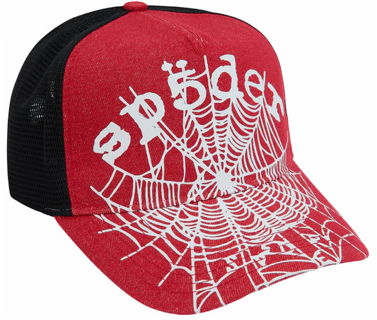 Sp5der Denim Og Web V2 Trucker Red