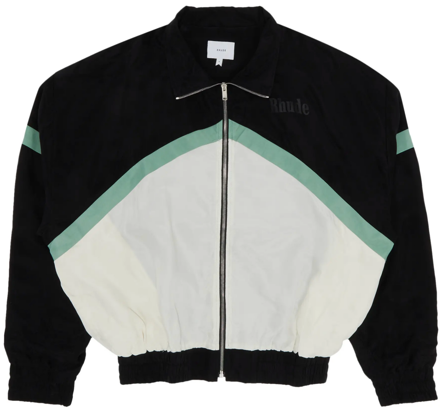 Rhude Awakening Track Jacket 'Black/Green/Creme'
