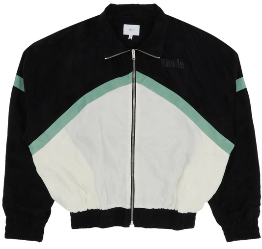 Rhude Awakening Track Jacket 'Black/Green/Creme'