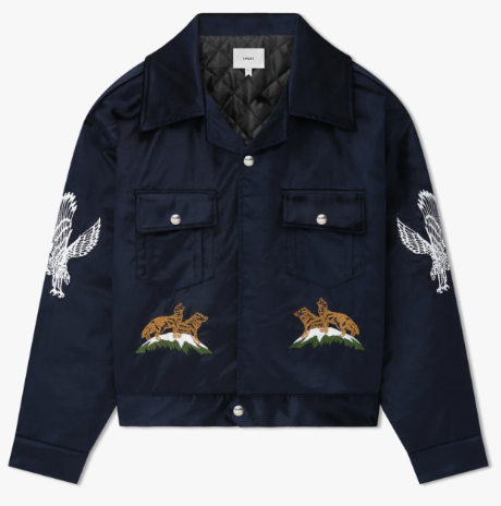 Rhude Woodland Hills Velvet Jacket