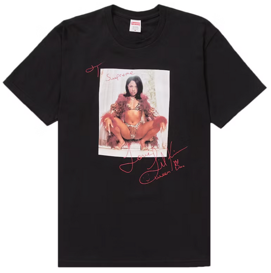Supreme Lil Kim Tee Black