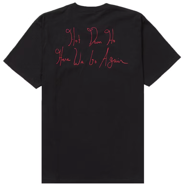 Supreme Lil Kim Tee Black
