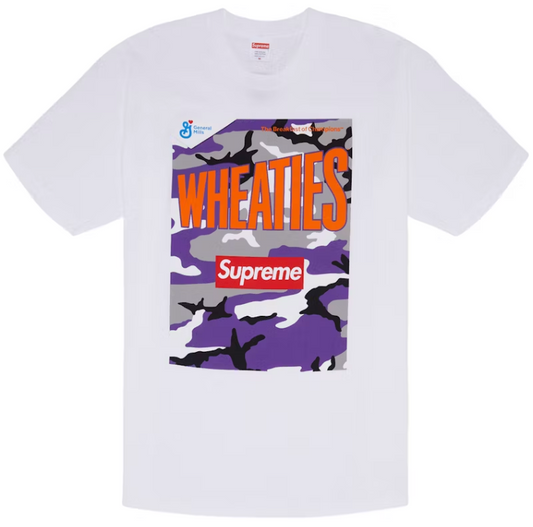 Supreme Wheaties Tee White