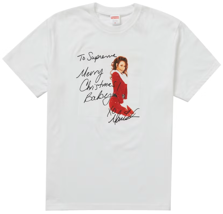 Supreme Mariah Carey Tee White