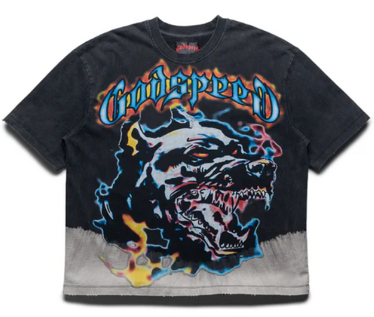 Godspeed New York Off The Leash Tee Black