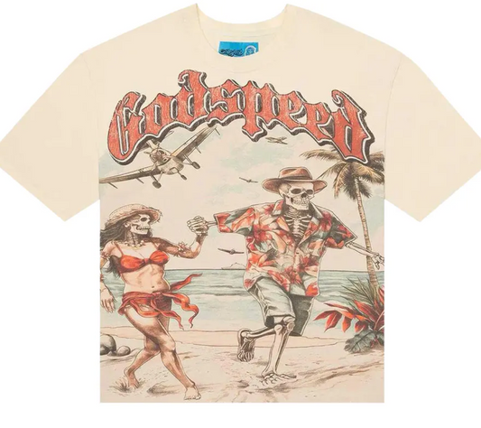 Godspeed Chasing Aloha Tee 'Bone'