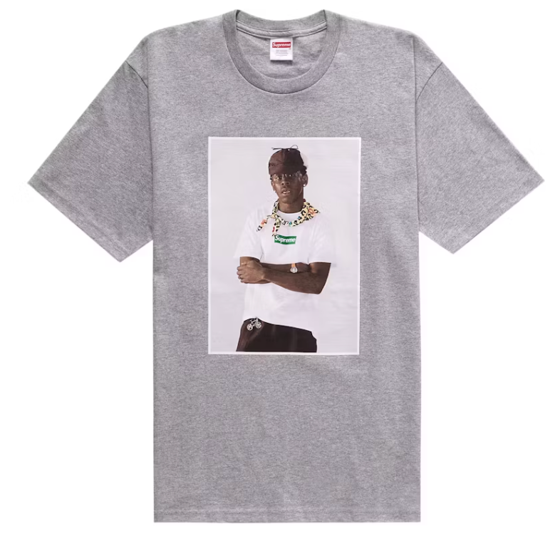 Supreme Tyler The Creator Tee Heather Grey