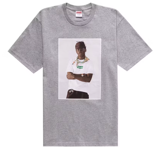 Supreme Tyler The Creator Tee Heather Grey