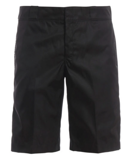 Prada Nylon Gabardine Shorts black