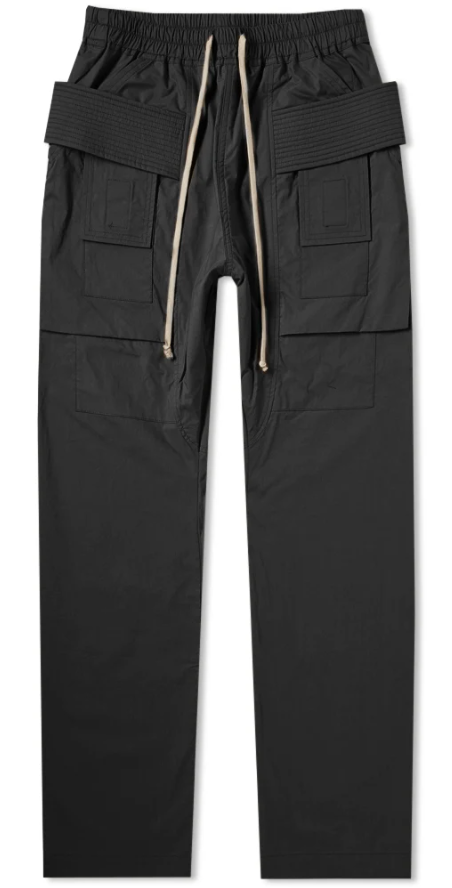 rick owens drkshdw creatch cargo pants