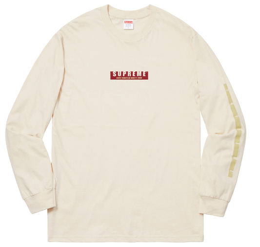 Supreme 1994 Long sleeve 'cream'